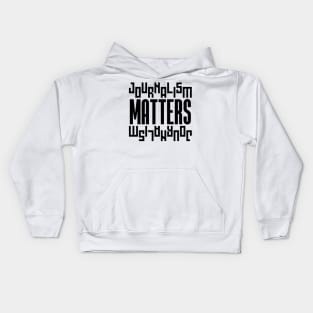 Journalism Matters Kids Hoodie